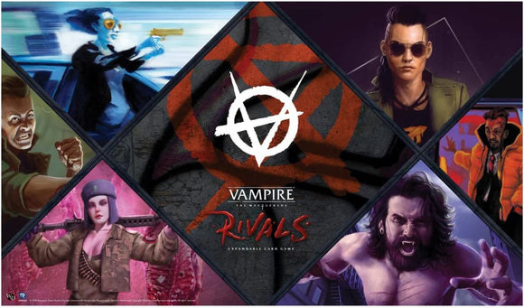 Vampire Rivals Brujah Clan Playmat