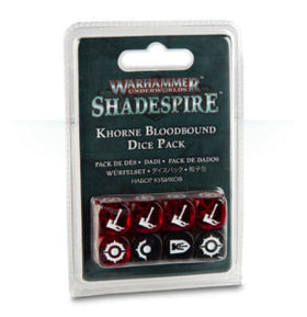Warhammer Underworlds: Shadespire - Khorne Bloodbound Dice Pack
