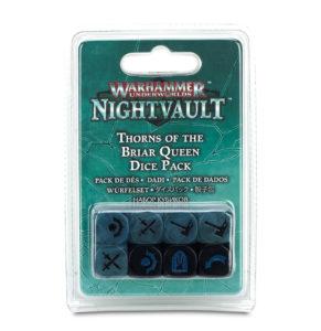 Warhammer Underworlds - Nightvault - Thorns of Briar Queen Dice Pack - OOP