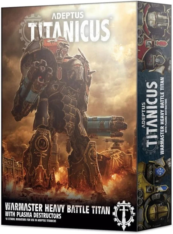 Adeptus Titanicus - Warmaster Heavy Battle Titan With Plasma Destructors