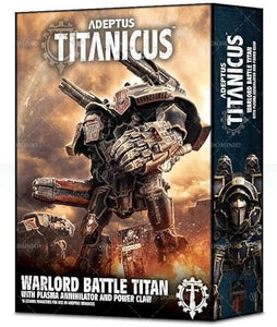 Adeptus Titanicus - Warlord Titan With Power Claw and Plasma Annihilator