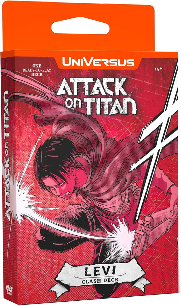 Universus - Attack on Titan -  Levi - Clash Deck