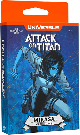 Universus - Attack on Titan -  Mikasa - Clash Deck -
