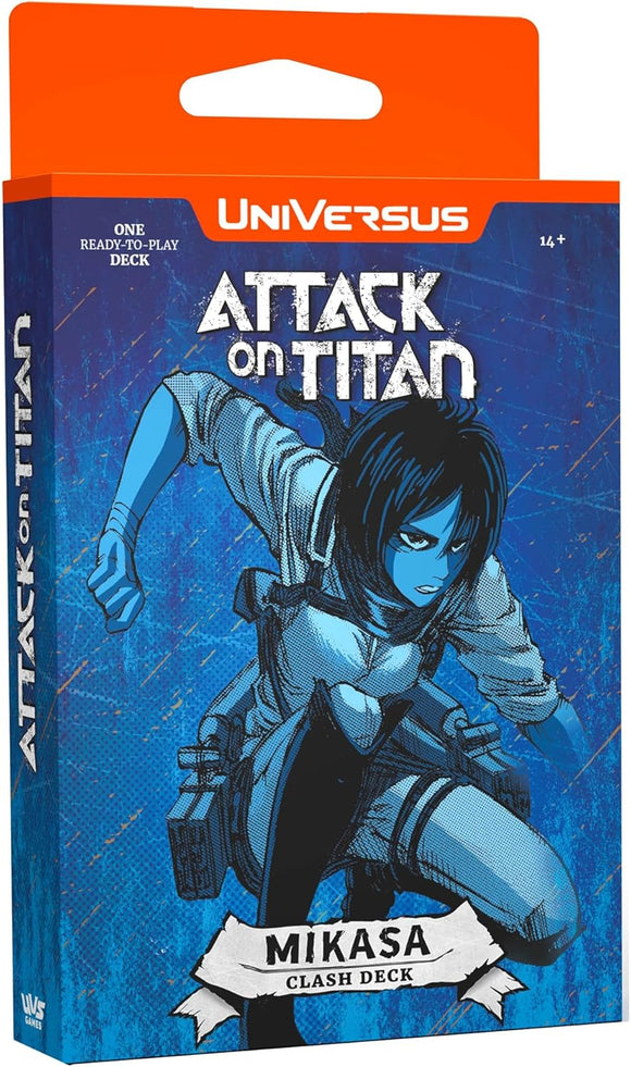 Universus - Attack on Titan -  Mikasa - Clash Deck -