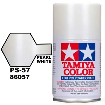 Tamiya PS-57 Pearl White Polycarbonate Spray Paint