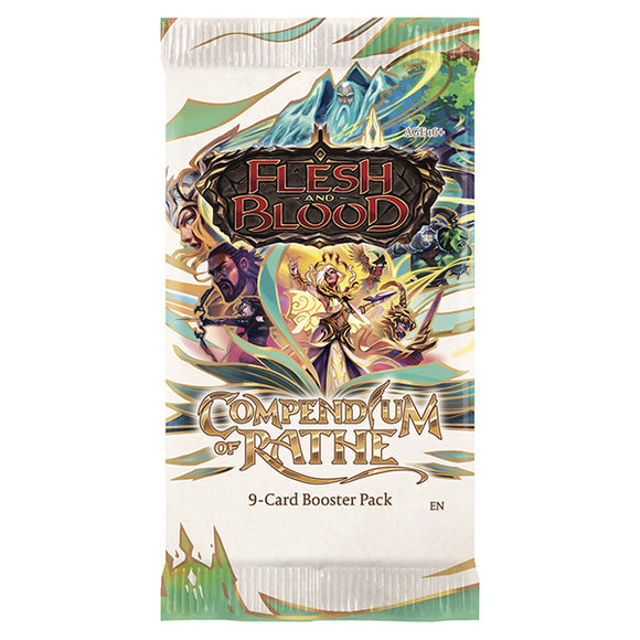 Pre-Order: Flesh and Blood TCG - Compendium of Rathe Booster Display (24 Count)
