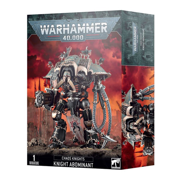 Warhammer 40K - Chaos Knights - Knight Abominant