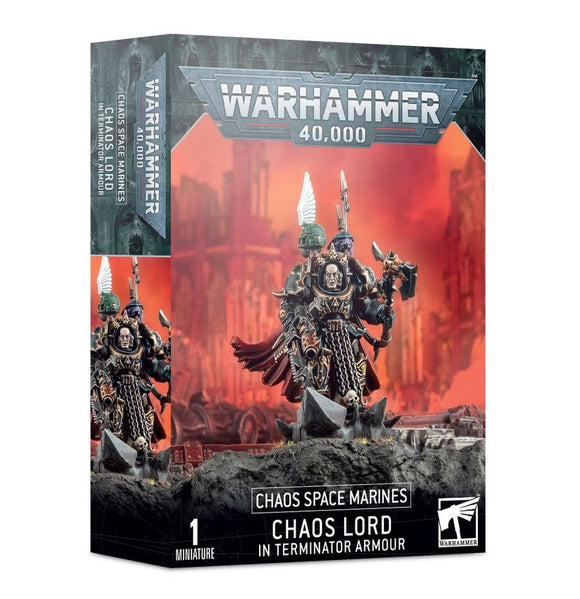 Chaos Space Marine - Chaos Lord in Terminator Armour