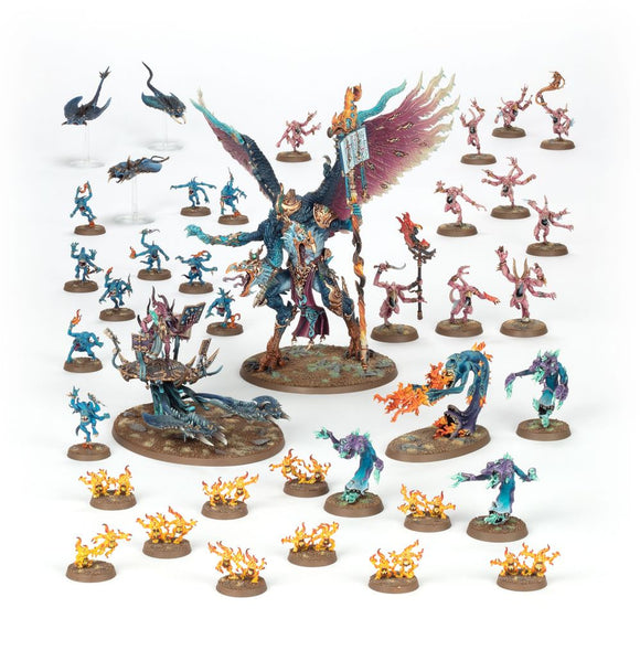 Pre-Order: Battleforce: Disciples of Tzeentch – Warpflame Cavalcade