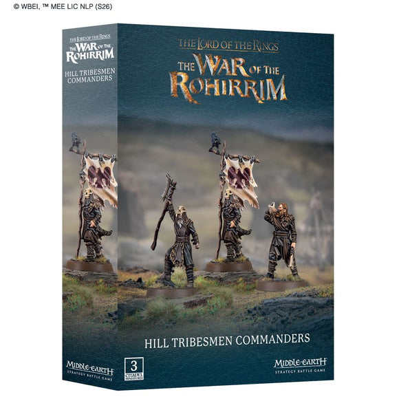 MESBG: Hill Tribesmen commanders