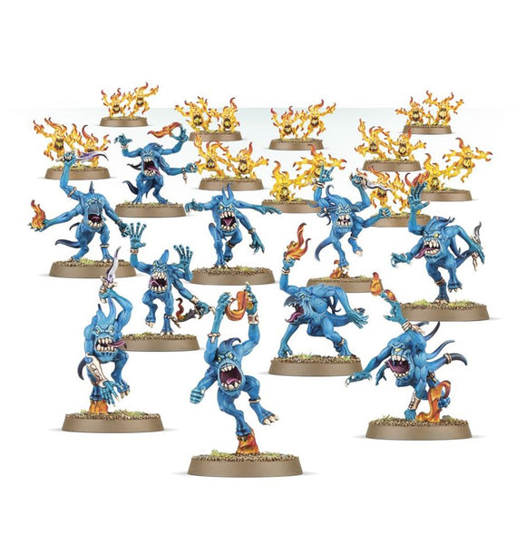 Disciples of Tzeentch: Blue Horrors and Brimstone Horrors
