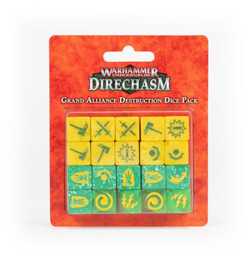 Warhammer Underworlds: Direchasm Dice - Grand Alliance Destruction