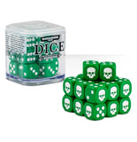 Dice Cube - Black  - Red - Blue - Green - Bone