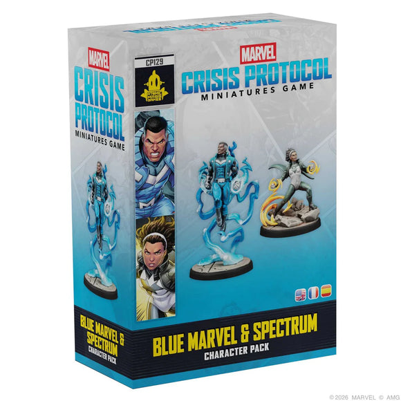 Marvel Crisis Protocol: Blue Marvel and Sprectrum
