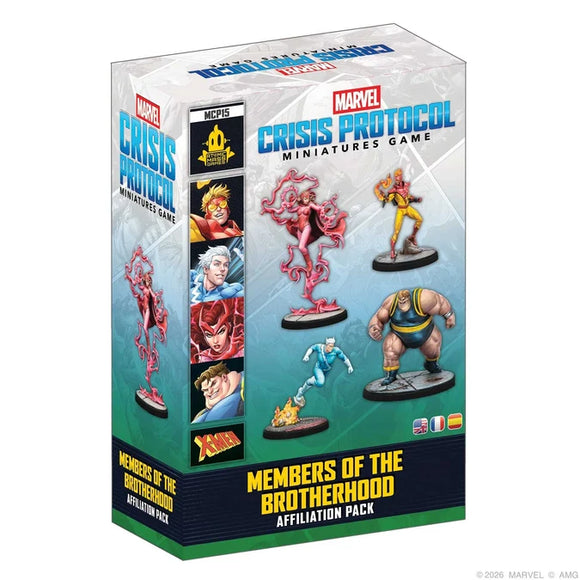 Pre Order: Marvel: Crisis Protocol - Members of the Brotherhood Affiliation Pack