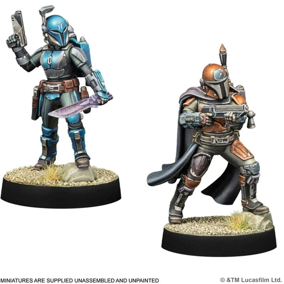 Star Wars: Legion - Customisable Mandalorian Leader & Hunter