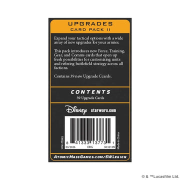 Star Wars: Legion Upgrades Card Pack II - 0