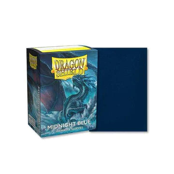 Dragon Shield – Matte Midnight Blue (100 Sleeves)