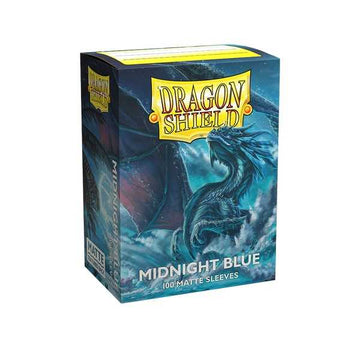Dragon Shield Matte Sleeves Standard Size- Midnight Blue