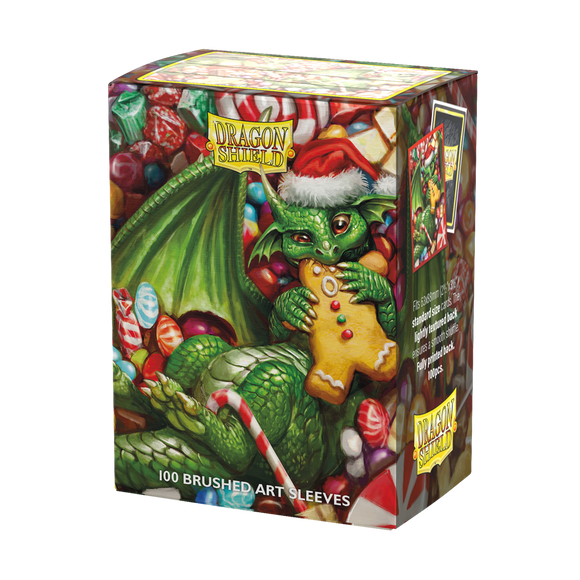 Dragon Shield Brushed Art Sleeves – Christmas 2024