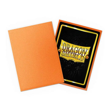 Dragon Shield Amber Matte Sleeves - Standard Size - 0