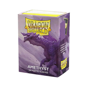 Dragon Shield Amethyst Matte Sleeves - Standard Size