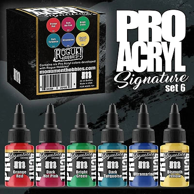 Pro Acryl Signature - Rogue Hobbies Signature Set - 6 colours