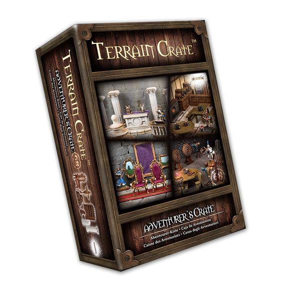Fantasy Miniatures: Complete Castle Set - Terrain Crate - Adventurer's Crate