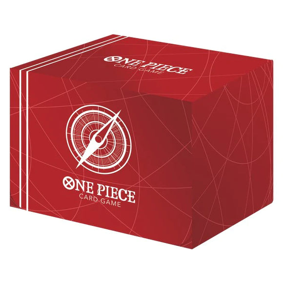 One Piece Card Game: Clear Card Case - Standard Red