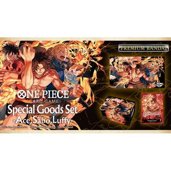 One Piece Card Game: Special Goods Set -Ace/Sabo/Luffy