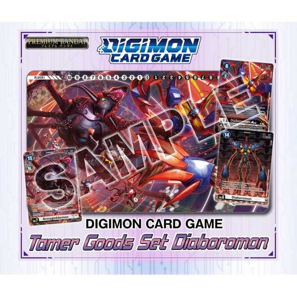 Digimon Card Game: Tamer Goods Set Diaboromon (PB16)