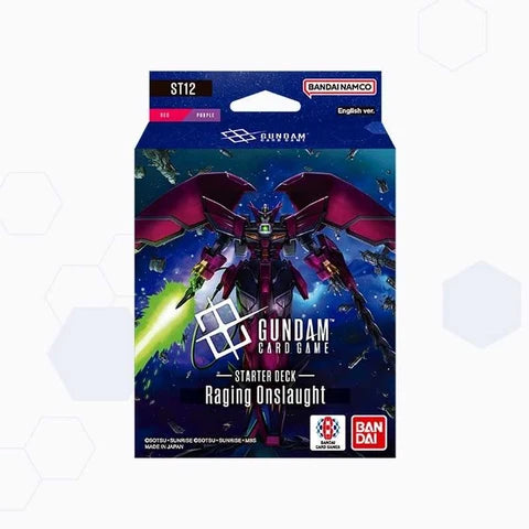 Pre Order - Gundam Card Game: Starter Deck - Raging Onslaught