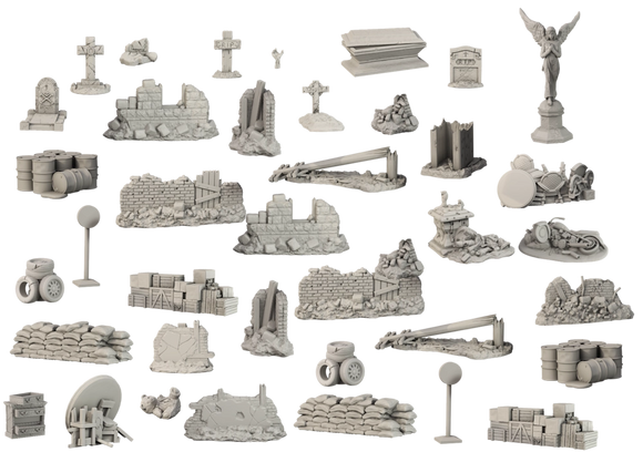 Terrain Crate - Battlefield Ruins