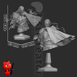 Strahd von Zarovich - Curse of Strahd - Arcane - Resin Statue - Display Figurine - Unpainted