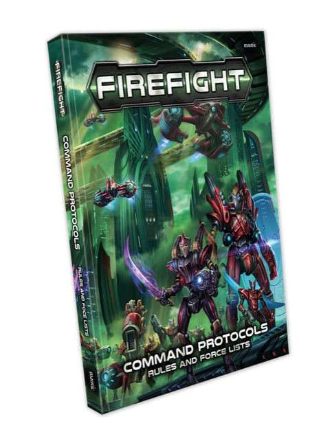 Firefight: Command Protocols – Book & Counters