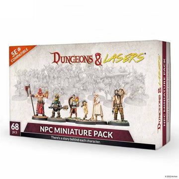 NPC Miniature Pack - Dungeons & Lasers - 0