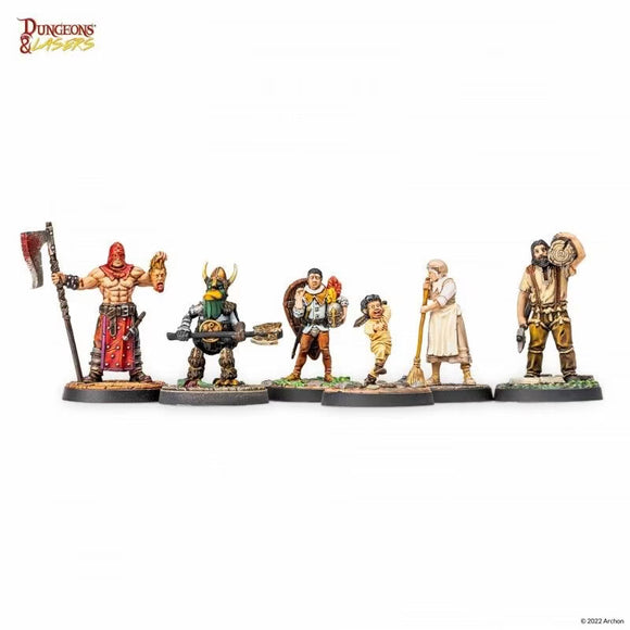 NPC Miniature Pack - Dungeons & Lasers