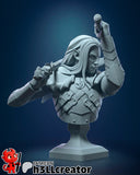 Drizzt Do'Urden - Dungeons & Dragons - Resin Statue - Display Figurine