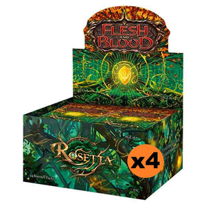 Flesh And Blood TCG: Rosetta - Booster Box Case of 4 PRE ORDER