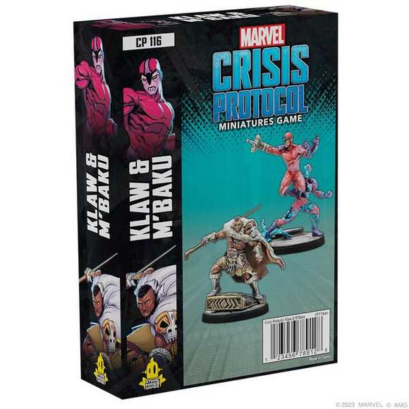 Klaw & M'Baku: Marvel Crisis Protocol Miniatures Game