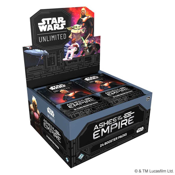 Pre-Order: Star Wars: Unlimited - Ashes of the Empire Booster Box