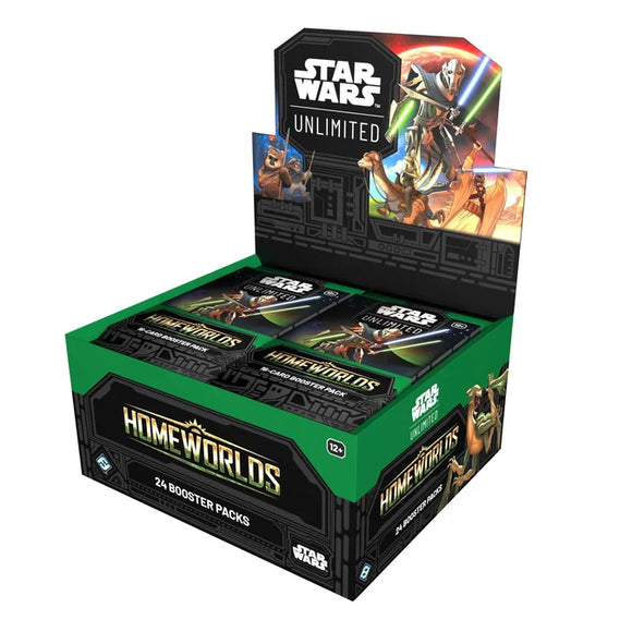 Pre-Order: Star Wars: Unlimited - Homeworlds Booster Display