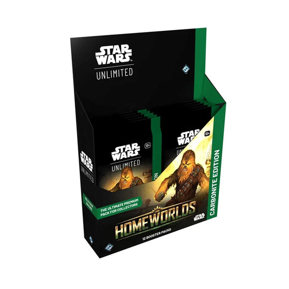 Pre-Order: Star Wars: Unlimited - Homeworlds Carbonite Booster Display
