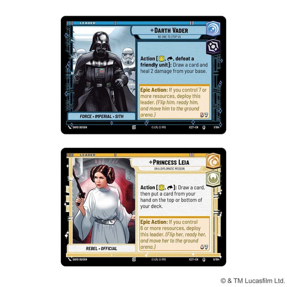 Pre-Order: Star Wars: Unlimited - ICONS 2027 Starter Set