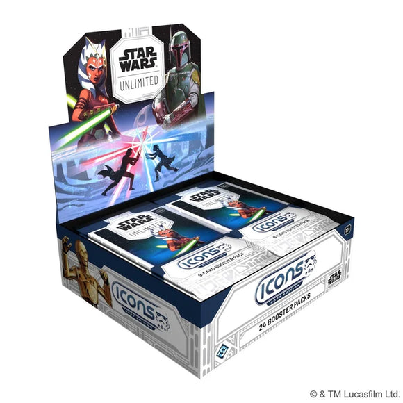 Pre-Order: Star Wars: Unlimited - ICONS 2027 Booster Display