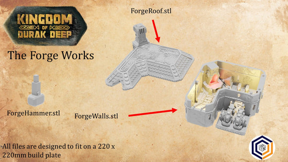 Dwarven Forgeworks ~ Kingdom of Durak Deep Great for use with MESBG, D&D, RPG's....