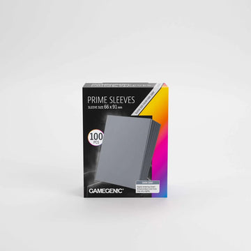 Gamegenic Prime Sleeves Dark Gray 66x91