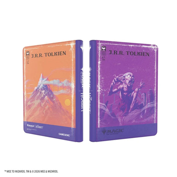 Gamegenic Magic: The Gathering The Hobbit Zip-Up Album 18-Pocket - Gollum, Riddle Master/The Lonely Mountain