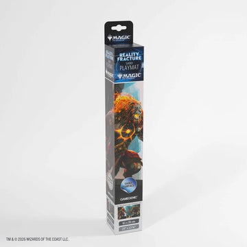 Gamegenic Magic: The Gathering Reality Fracture Shiny Playmat - Ajani, Path of Vengeance/Ajani, Counterattack Leader