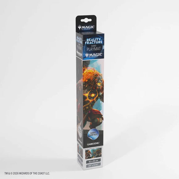 Gamegenic Magic: The Gathering Reality Fracture Shiny Playmat - Ajani, Path of Vengeance/Ajani, Counterattack Leader